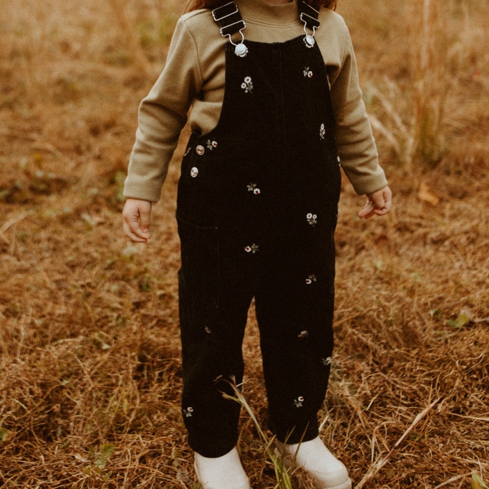 Denim overalls
